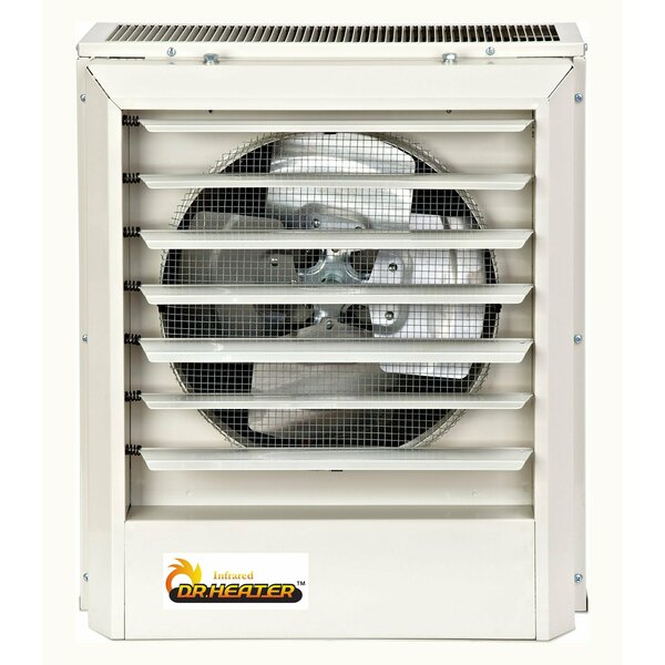 Dr Infrared Heater Single or 3-Phase 7500-Watt and 10000-Watt Heavy-duty Electric Fan Forced Unit Heater DR-P2100